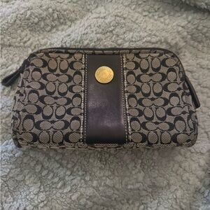 Vintage Y2K Coach Cosmetic Pouch